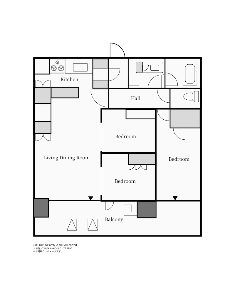 HARUMI FLAG SKY DUO SUN VILLEGE T棟