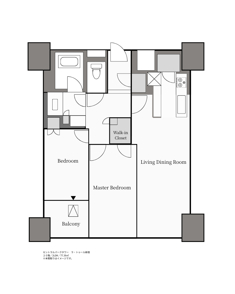 セントラルパークタワー　ラ・トゥール新宿
